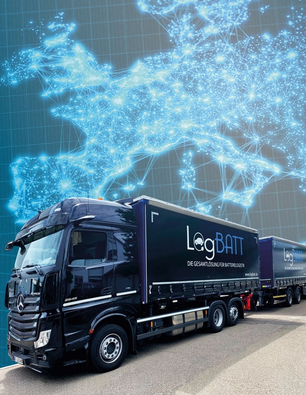Solução integral para camiões da Logbatt