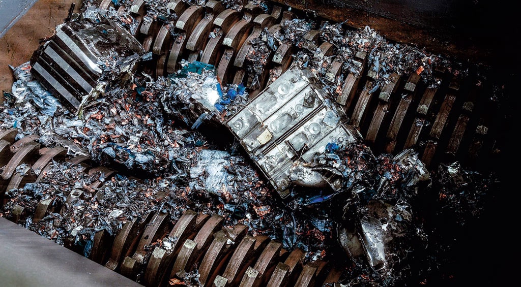 Reciclagem de baterias de carros elétricos